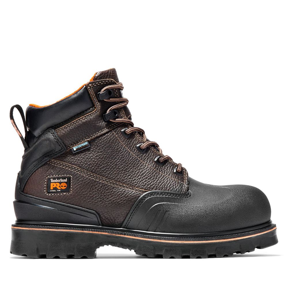 Bocanci De Muncă Timberland Barbati Maro/Negrii - Pro® Rigmaster 6" Steel Toe - Romania - DWUIXV732